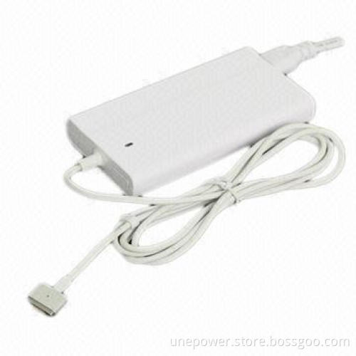 Super Slim AC adapter for Apple Magsafe2, 14.85V 3.05A 45W Output, with LED light
